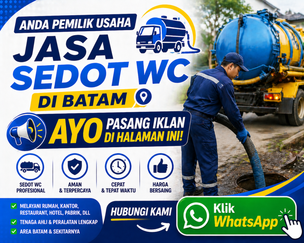Jasa Sedot WC Batam