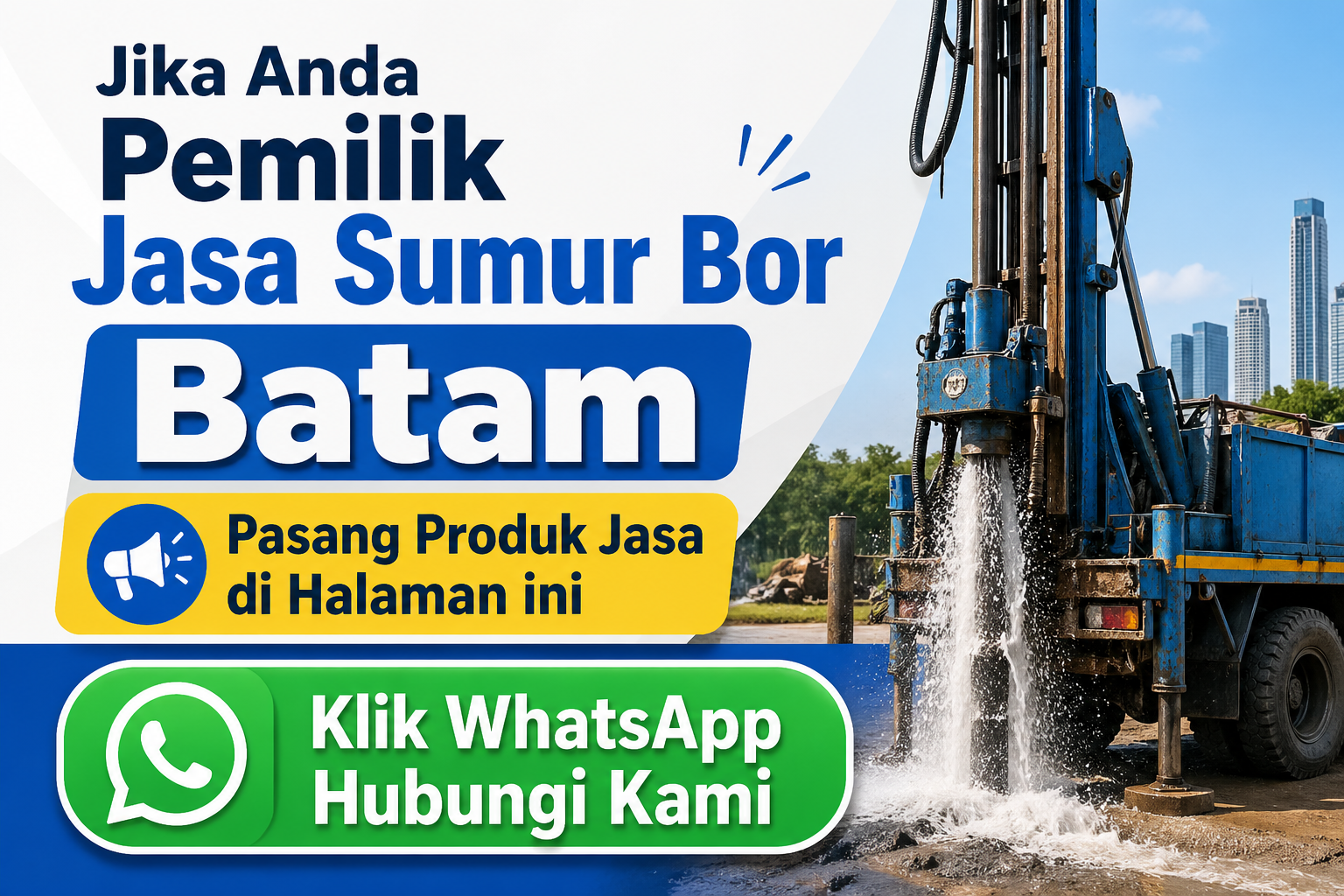 Jasa Sumur Bor Batam 2026