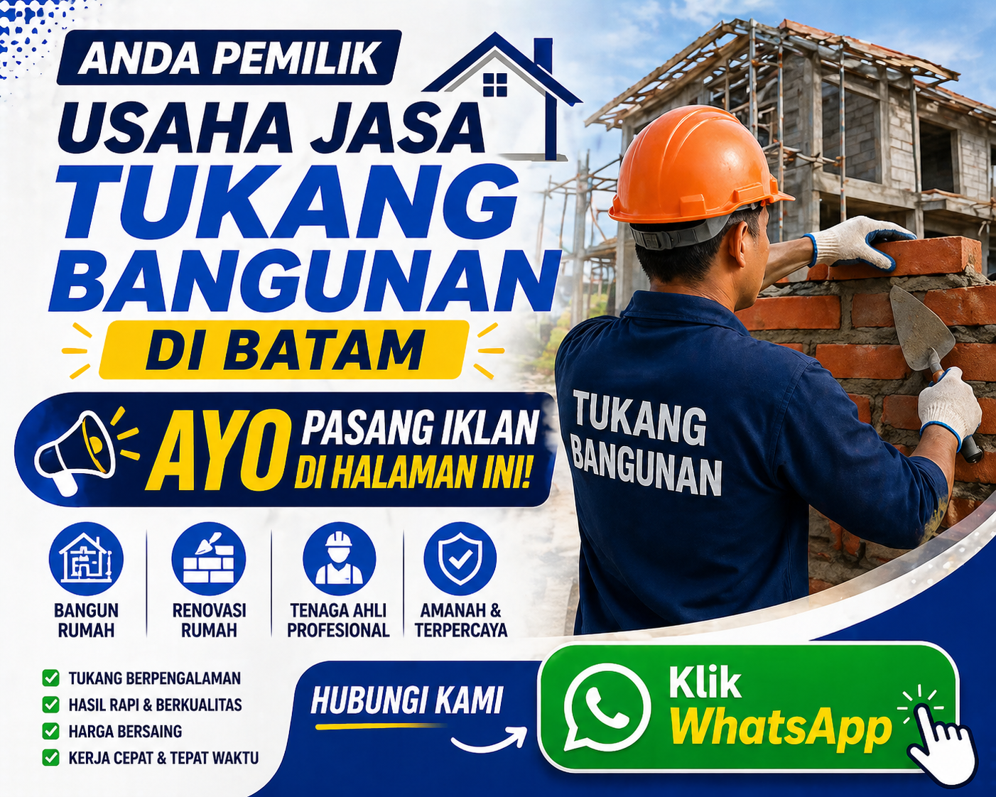 jasa tukang bangunan batam