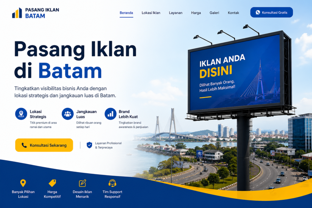 Pasang Iklan Online di Batam – Cara Cepat Dapat Pelanggan Jasa Tahun 2026